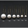 Nenluny 36pcs Wedding Pearl Hair Pins Bridal Pearl Hair Clips Wedding Hair Accessories Pearl Bobby Hair Pins Clips for Brides Bridesmaid Women Girls
