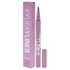 Kyliner Brush Tip Liquid Eyeliner Pen - 001 Black by Kylie Cosmetics for Women - 0.01 oz Eyeliner