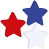 Wonmon 30PCS Large 4th of July Star Cutouts for Classroom Decoration, Red Blue White Star Paper Cut-Outs for Patriotic Independence Day July 4th Classroom Bulletin Board Party Decor, 8 in