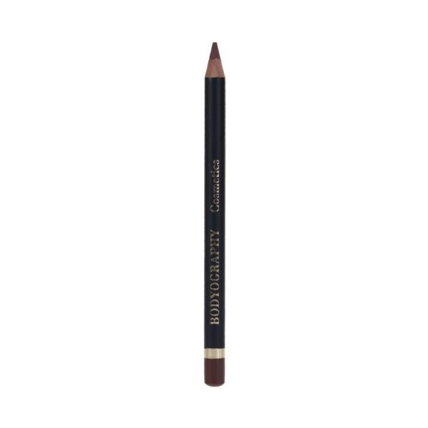 BODYOGRAPHY: Cream Lip Pencil (Rosewood): Waterproof Salon Makeup w/ Coconut Oil, Vitamin E | Gluten-Free, Cruelty-Free, Paraben-Free