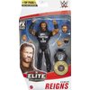 WWE MATTEL Top Picks Elite Roman Reigns 6-inch Action Figure with Deluxe Articulation for Pose and Play, Life-like Detail, Authentic Ring Gear & Accessory, Multi, (GVC04)