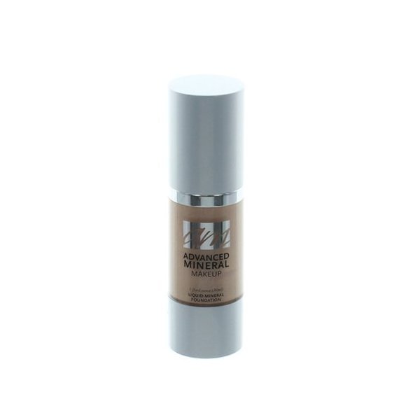 Advanced Mineral Makeup Liquid Foundation, Cream Puff, 1 Ounce