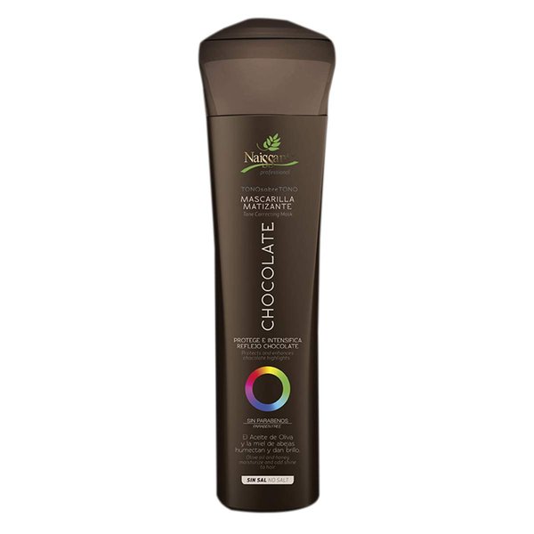 naissant Chocolate Hair Toning Mask | Color Depositing | Moisturize & Refresh & Neutralize Brassy Tones | Paraben, Ammonia & Sulfate Free | Pro-Vitamin B5, Olive Oil & Honey (Chocolate) 10.1 Fl Oz