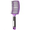Hairstreaq Detangling Brush, Wet Dry Detangler Hair Brushes, Vented Detangling Brush, Fast Drying Styling Massage Hairbrush for Women & Kids’ Long, Thick, Thin, Curly & Tangled Hair (Purple)
