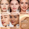 SACE LADY Oil Control BB Cushion Foundation, Full Coverage Long Lasting Ultra Matte BB Foundation Makeup Covers Face Blemishes Evens Skin Tone Face Cosmetics, 0.42Oz (#03, 0.42Oz)