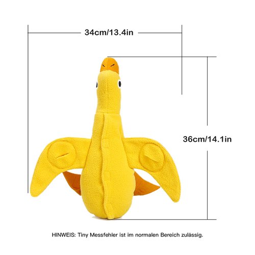 PEDOMUS Plush Dog Toy,Pets Squeaky Training Playing Toys,Treat Dispensing Dog Toy,Durable Chew Toys for Puppies Small Medium Dogs with Duck Shape