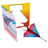 28-Pack Flying Paper Airplanes Valentines Cards for Kids Classroom with Envelopes I Valentines Day Cards for Kids School | Party Favor Bulk Toys, Classroom Toy | Origami Paper Airplane Kit