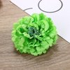 Boho Peony Flower Brooch Fashion Women's Hair Clip, Bohemia Peony Flower Hair Clip, Flamenco Dancer Flower Brooch, Party Women's Flower Hair Clip, Hair Accessories, Wedding Set (Green)