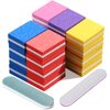 FANDAMEI Mini Nail Buffers and Files, 20 Count Mini Sponge Nail Buffer Block, 1PCS 100/180 Nail File and 1PCS 1000/4000 Nail Polishing Buffer. Professional Nail Buffer File Tools Kit for Nail Care