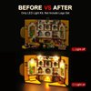 DALDED LED Lighting Kit for Lego Harry Potter Hufflepuff House Banner 76412, LED Light Compatible with Lego 76412 Building Block Models (Not Include Lego Set)