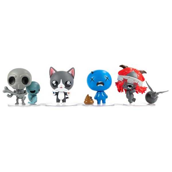 The Binding of Isaac: 4 Figures Series 2 Collection - Video Game Merchandise, Collectible Character Miniatures, Officially Licensed