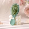 Personalized Name Hair Brush for Women Bride Custom Text Hair Combs Airbag Mirror Finish Gift for Young Girls Bridal Bridesmaids Party Bride (Color 3)