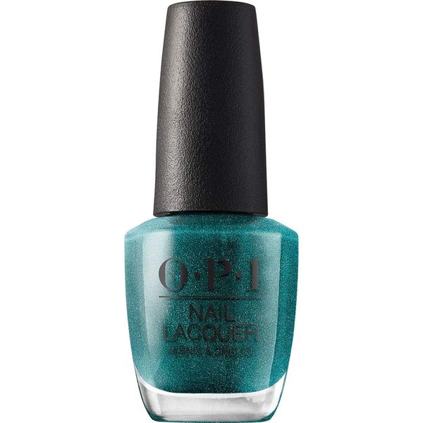OPI Nail Lacquer, This Color's Making Waves, Blue Nail Polish, Hawaii Collection, 0.5 fl oz