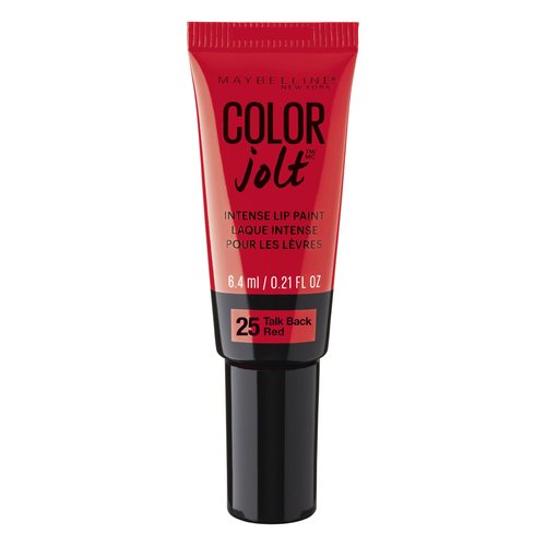 Maybelline Lip Studio Color Jolt Intense Lip Paint, Talk Back Red, 0.21 fl. oz.