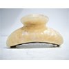 Generic Taupe beige brown or vanilla creme hair claw clip (Primary color: Vanilla creme), 1 Count (Pack of 1)
