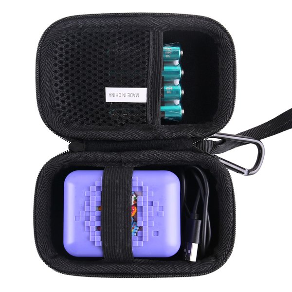 WAIYUCN Hard Carrying Case for Bitzee Disney/Bitzee Magicals/Bitzee Interactive Toy Digital Pet and Case, Protective Storage Holder for Electronic Gadgets Toys for Kids (Case Only) (Black)