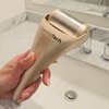 DermaTech Skincare Cold Therapy Facial Ice Roller | Ice Roller for Face & Eye Puffiness Relief | Stainless Steel Cooling Face Massager Roller | Aesthetic Ice Roller Gold