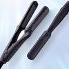 LOVANI Mini Flat Iron, Tourmaline Ceramic Small Hair Straightener, Dual Voltage Travel Hair Iron for Worldwide Use, Portable Mini Straightener with Insulated Bag