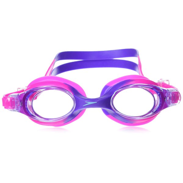 Speedo Unisex-Child Swim Goggles Skoogle Ages 3 - 8, UV Protection|Anti Fog, Bright Pink