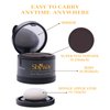 Shyway Hair Powder,Root Touch Up,Hairline Powder,Safe for Hair and Scalp,Instant Coverage,Compact Size-Hair Powder for Women,Hairline Powder Stick,Quick Root Touch Up,On-the-Go Use(Dark Brown*1)