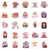 100Pcs Technoblades Game Pink Pig Cute Vinyl Cartoon Stickers for Kids Girls Boys Teens Adults for Water Bottles Laptop Phone Journaling for Birthday Party Supplies Halloween Decoration Favors
