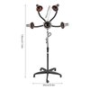 DDBESSIC 5 Head Infrared Heat Lamp, Hair Dryer Salon Hair Steamer Adjusting Height Infrared Hair Color Processor Machine Salon Hair Equipment Hair Dryer Stand