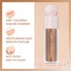 SOYUB Liquid Luminizer Blush Makeup, Liquid Illuminator Face Highlighter, Waterproof Long Lasting, Natural Skin Tint,Moisturizing Face Blush Wand for Cheek, Candlelicht