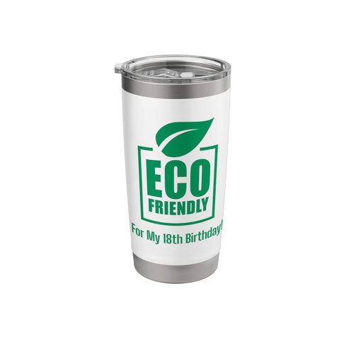 Eco Friendly Birthday - My 18th Birthday Earth Bash Stainless Steel Insulated Tumbler