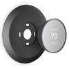 Wall Plate Made for The Nest Thermostat 2020 | Google Nest Thermostat Trim Kit Accessory | Easy Installation | Black