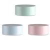 LASSUM 3 Pieces 5ml Plastic Empty Loose Powder Container Make-up Loose Powder Puff Box Case with Sifter and Lids (Random Color)