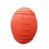 Rubber Rugby Ball Dog Toy (XL) (red)