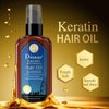DISAAR BEAUTY Keratin Hair Oil Ultra Moist Daily Repairing Rich Proteins and Vitamins Protect Hair from Plant Essence 120ml (KERATIN OIL)