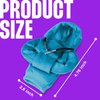 ADGIEN Gear Shift Cover, Gear Shift Hoodie for Automotive Exterior: Universal Car Gear Shift Knob Cover - Funny Shirt Sweater for Shifter Knob - Car Interior Accessories, Shift Knob Hoodie (Purple)
