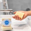 Organic Handmade Spearmint-Eucalyptus Bath and Hand Soap for Oily Skin - Bath Soap with Gentle Creamy Moisturizing Foam - Organic Hand Soap with 100% Organic Ingredients - 4oz / 110gr