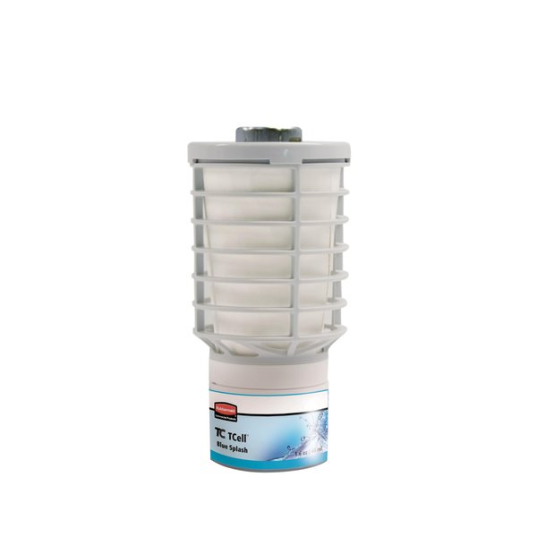 Rubbermaid Commercial Products TCell Air Freshener Refill, Blue Splash, Odor Neutralizing, Long Lasting, Battery Free, Consistent, for Restrooms in Restaurants/Schools/Airports/Offices