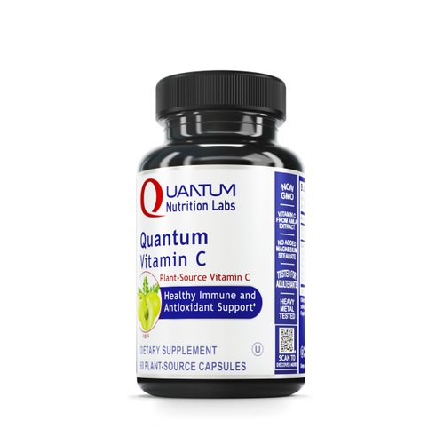 QNL Quantum Vitamin C - Immune Support Supplement - Vegan Vitamin C - Daily Immunity Supplement - Sourced from Indian Gooseberry - 60 Plant-Source Capsules