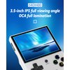 RG35XX Plus Retro Video Handheld Game Console 3.5 in IPS Screen Linux OS 64G TF Card with 5500 Classic Games Built-in 3300mAH Battery Compatible with 5G WiFi and Bluetooth 4.2(White)