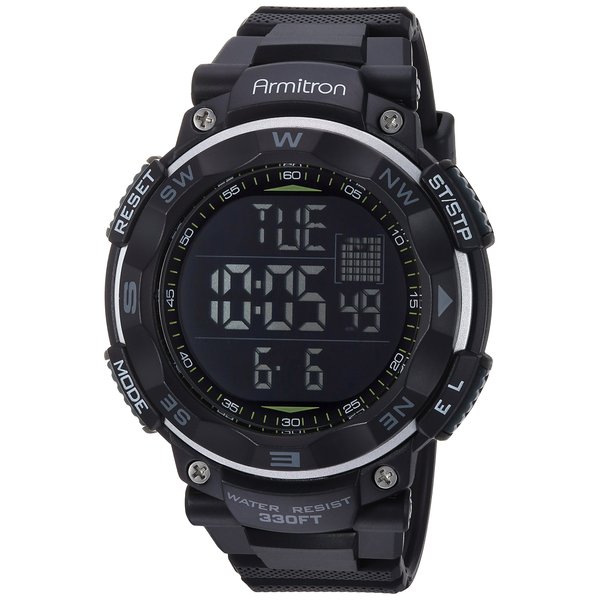 Armitron Sport Men's 40/8254BLK Black Digital Chronograph Watch
