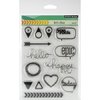Penny Black Clear Stamps Sheet, 5 by 6.5-Inch, Let's Chat