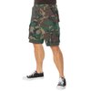ROTHCO Paratrooper Mens Cargo Shorts Woodland Camo Size Small