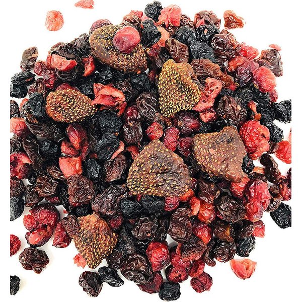 SweetGourmet Premium Dried Mixed Berries | Cherries, Cranberries, Blueberries, Strawberries | 1 Pound