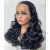 Tendersse Pre Cut Lace Front Wigs Human Hair Bouncy Body Wave Wigs 250% Density 100% Human Hair 12A Loose curl 13x4 Lace Frontal Wigs Pre Plucked with Baby Hair(22Inch)