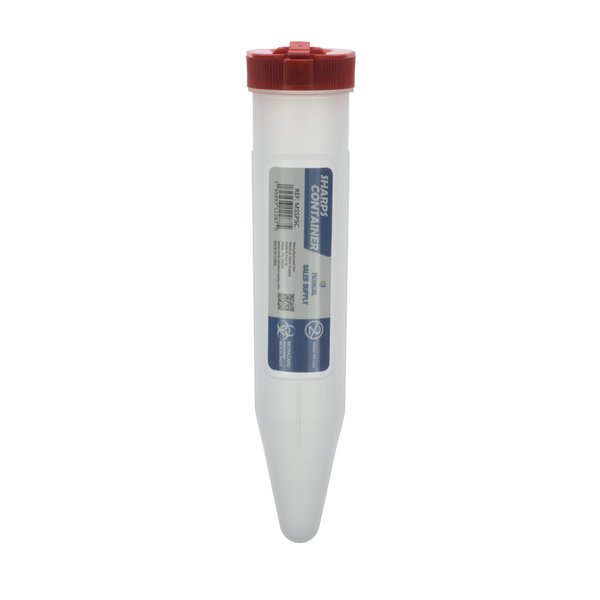 Portable First Aid Transportable Sharps Container with Locking Mechanism by Medical Sales Supply (Pack of 1)