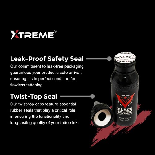 Xtreme Tattoo Ink, Versatile Medium Viscosity for Precision Tattooing, Rich Hue, Quick Healing, Acrylic-Free, Water Based, Highest Safety Standards - Ready-to-Use Tattoo Ink (Royal Purple, 0.5 oz)
