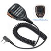 ABBREE AR-780 Two Way Radio Rainproof Handheld Speaker Mic Microphone(Upgrade of BF-S112), Remote Shoulder Mic for GMRS Radio Baofeng UV-5R BF-F8HP BF-888S UV-K5 UV-5RX3 GM-15PRO Ham Radio