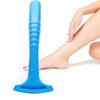 InfantLY Bright Foot Heel Callus Remover Feet Dead Skin Removal Skin Care Tool Plastic Portable Pedicure Rasp, Blue