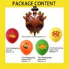 HADCKJA Turkey Balloons Thanksgiving Party Supplies Thanksgiving Balloons Big Turkey Balloon Thanksgiving Latex Balloon for Thanksgiving Party Decorations Thanksgiving Theme Birthday Decorations 15Pcs