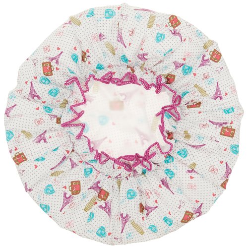 Bath Accessories Bouffant Shower Cap, World Traveler