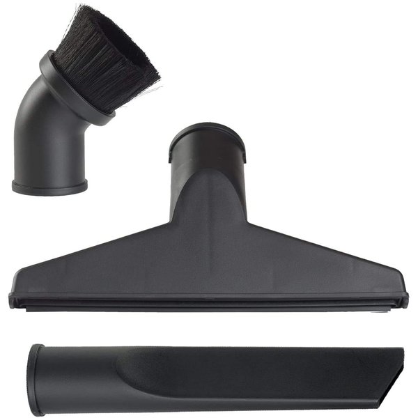 WORKSHOP Wet/Dry Vacs Vacuum Accessories WS17853A 1-7/8-Inch Shop Vacuum Attachment 3- Piece Kit For Use With A Wet/Dry Shop Vacuum, Black