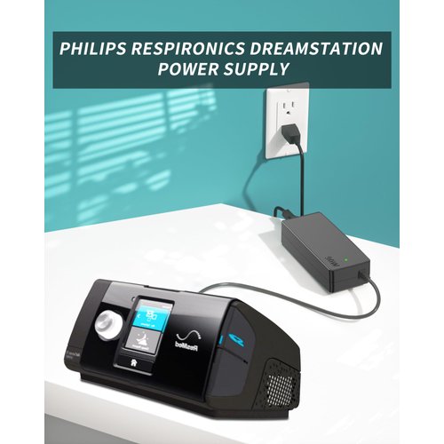 VHBW Replacement for Resmed Power Cord Compatible with Resmed Airsense 10 S10 AirCurve 10 Series CPAP and BiPAP Machine,24V 3.75A 90W 370001 Resmed Airsense 10 Power Supply